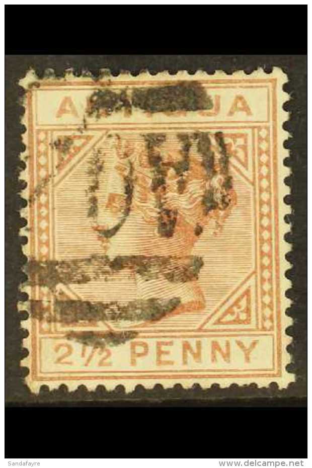 1882  2&frac12;d Red Brown, Wmk CA, Showing Variety "large "2" In 2&frac12; With Slanting Foot", SG 22b, Very... - Other & Unclassified