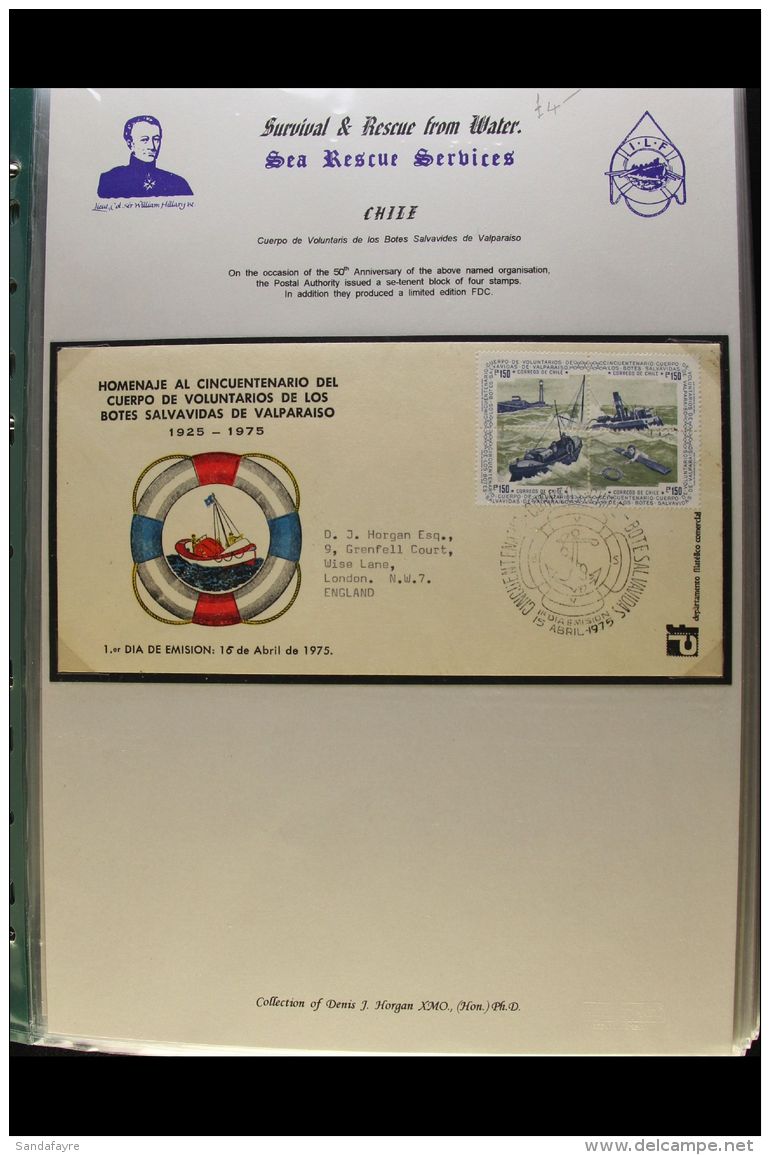SURVIVAL AT SEA - RESCUE SERVICES  An Interesting World Countries Collection Of Nhm Stamps, Mini Sheets, Covers... - Unclassified