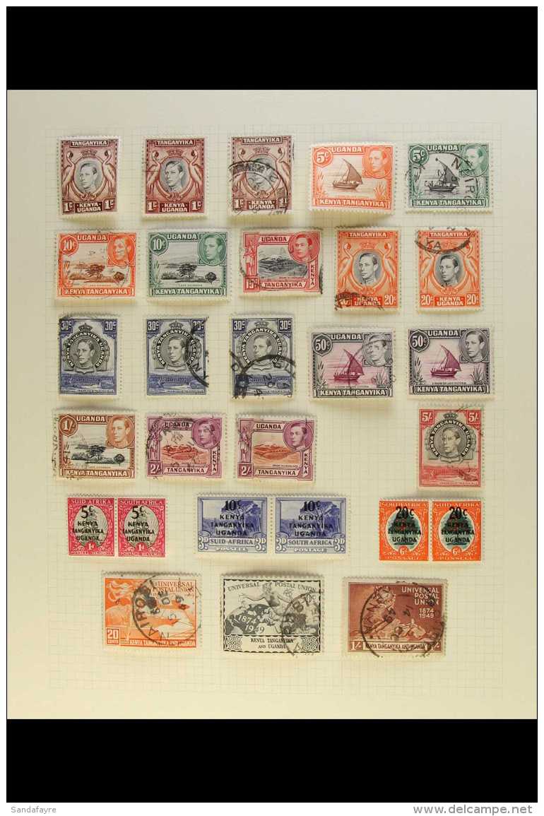 BRITISH AFRICA  19th Century To 1970's Mint &amp; Used Collection On Leaves, Inc Ascension, Basutoland,... - Other & Unclassified