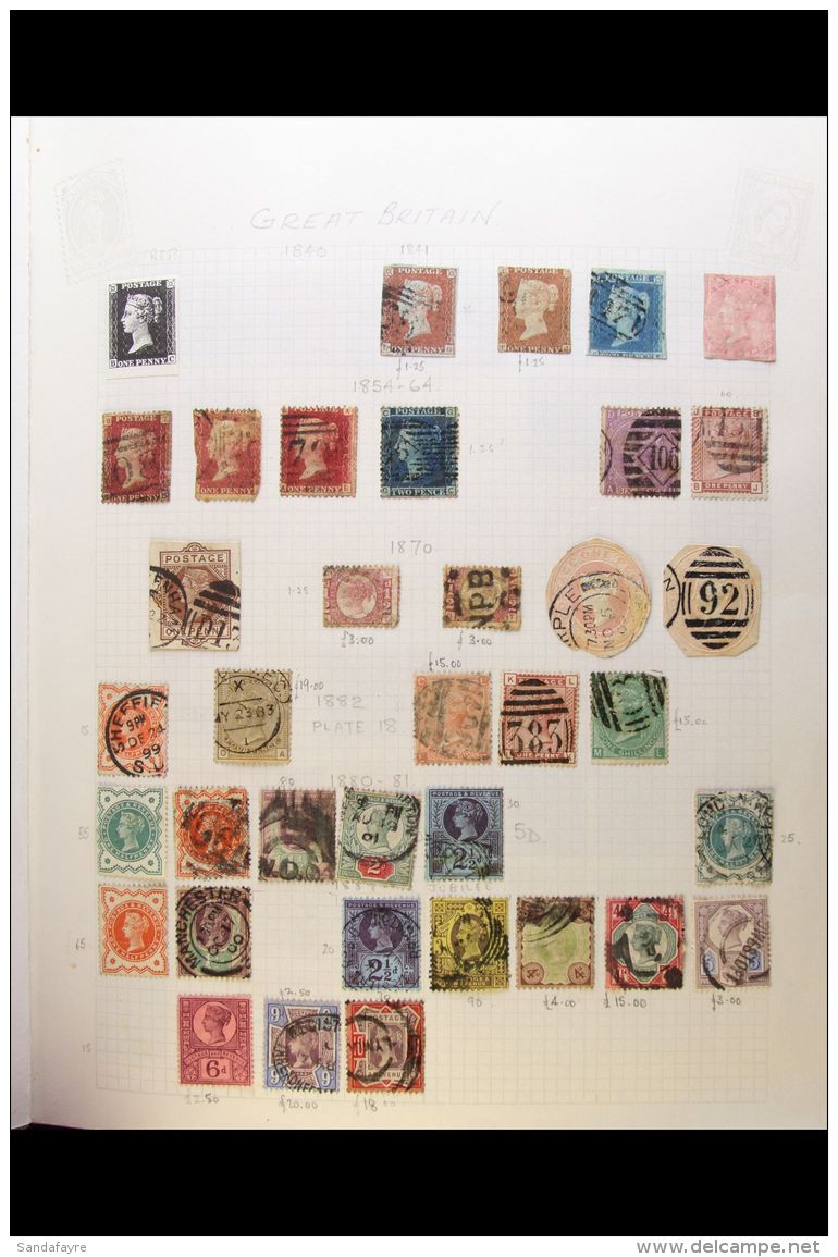 BRITISH EUROPE COLLECTION  1840s-2000s. A Large Mint &amp; Used Collection Presented In An Bulging Viscount... - Sonstige & Ohne Zuordnung