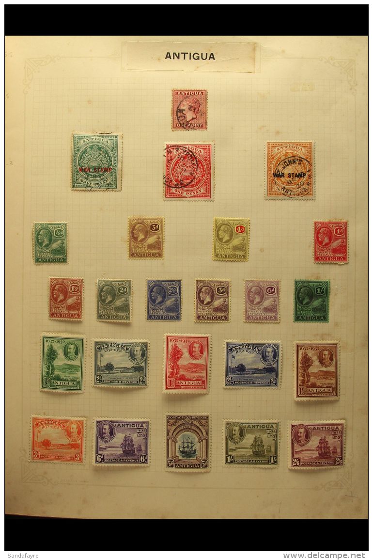 WORLD COLLECTION - UNPICKED  An Original "Old Time" Collection With Mint &amp; Used Ranges From QV Era To 1970s.... - Altri & Non Classificati