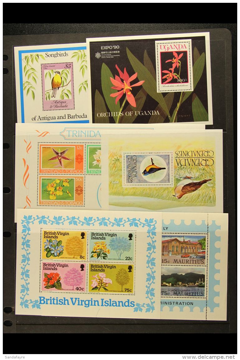 BRITISH COMMONWEALTH  MINI-SHEETS 1960's-1990's Superb Never Hinged Mint Accumulation Of Miniature Sheets And... - Sonstige & Ohne Zuordnung