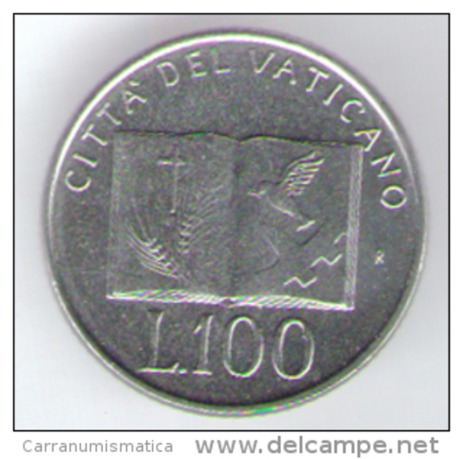 VATICANO 100 LIRE 1992 - Vaticano (Ciudad Del)