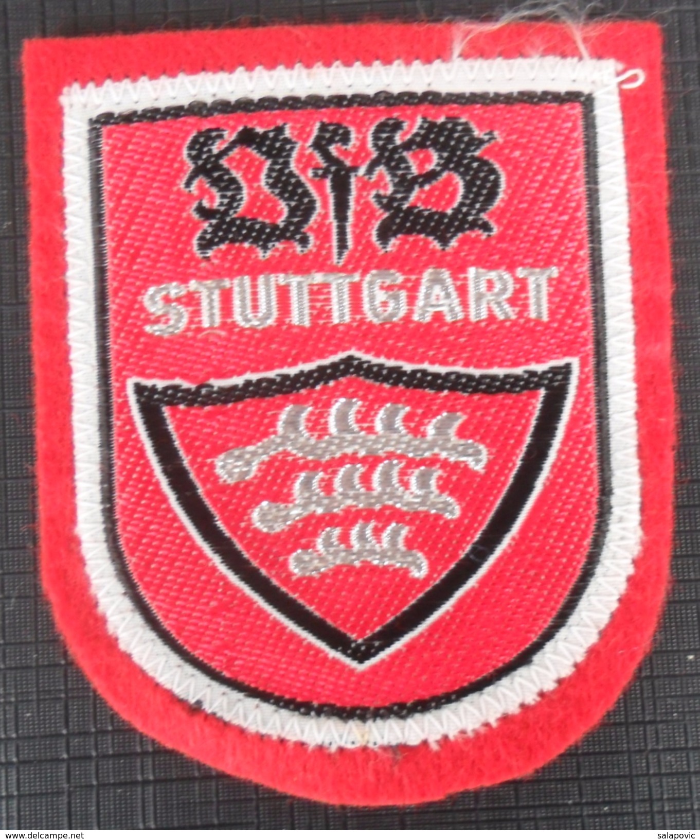 VfB Stuttgart GERMANY  FOOTBALL CLUB CALCIO OLD Stitching   PATCHES - Bekleidung, Souvenirs Und Sonstige