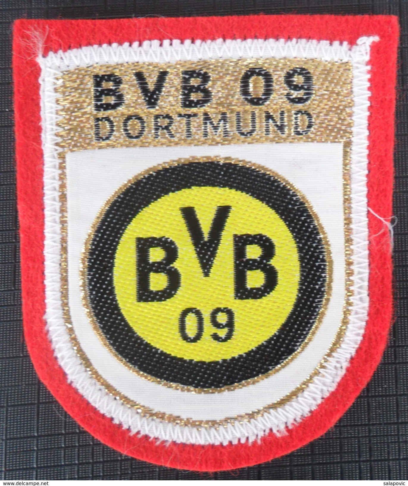 Borussia Dortmund GERMANY  FOOTBALL CLUB CALCIO OLD  Stitching PATCHES - Habillement, Souvenirs & Autres