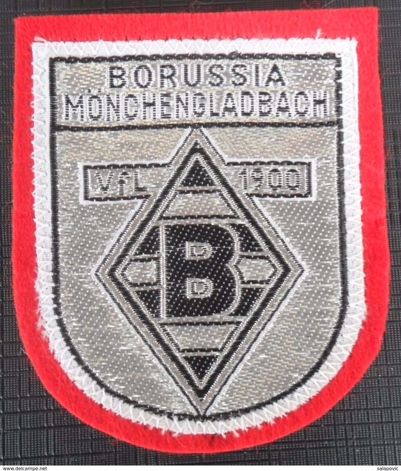 Borussia Mönchengladbach GERMANY  FOOTBALL CLUB CALCIO OLD  Stitching   PATCHES - Bekleidung, Souvenirs Und Sonstige