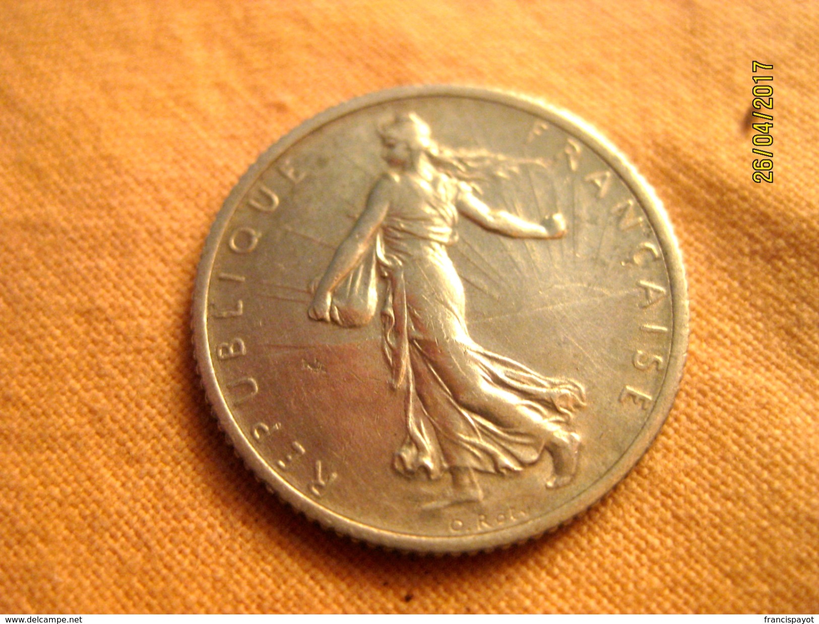 France 1 Franc 1917 (silver) - 1 Franc