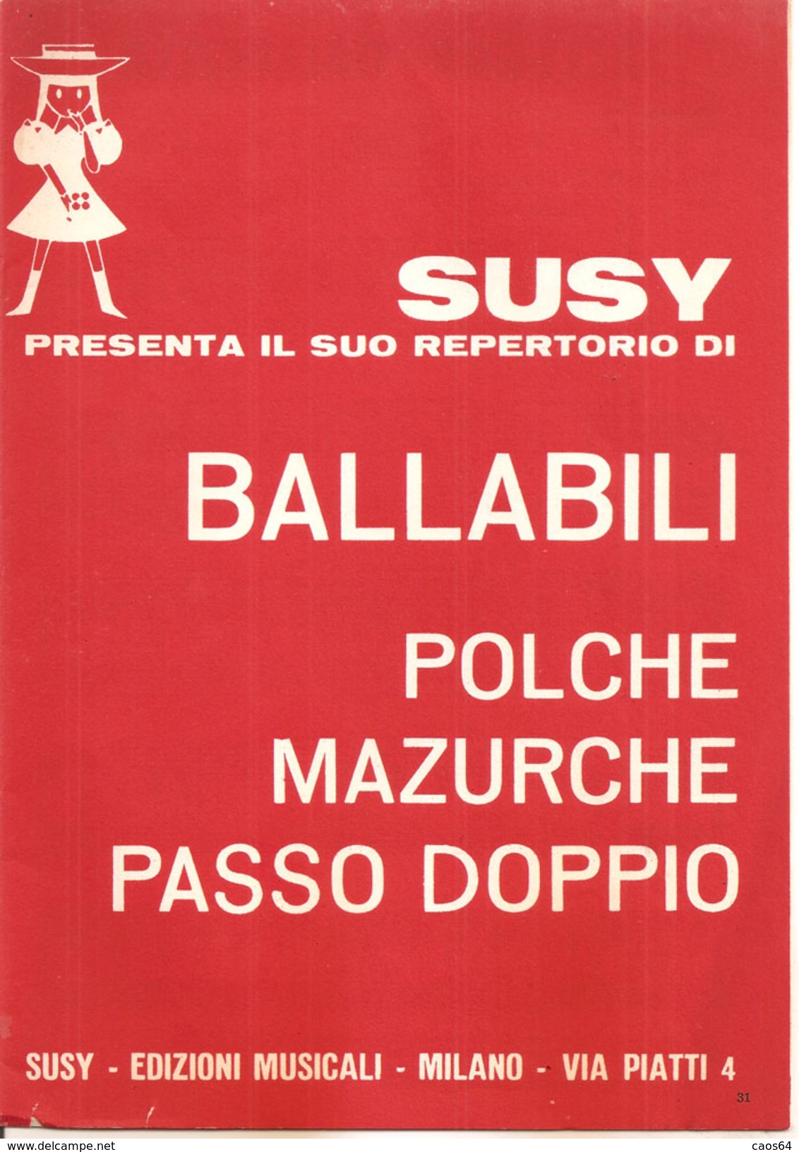 SUSY PRESENTA IL SUO REPERTORIO DI BALLABILI (II) - Musica Popolare