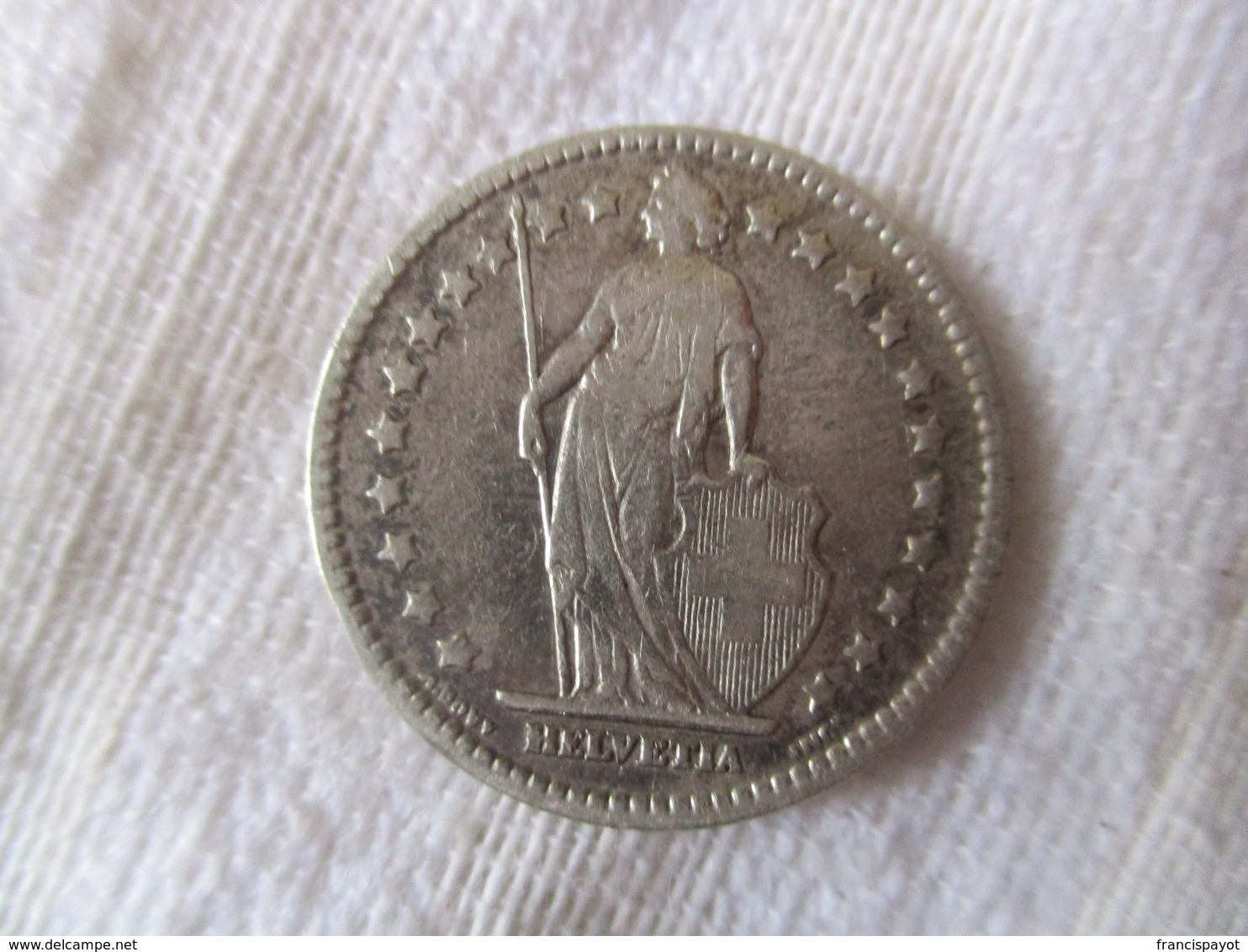 Suisse: 1 Franc 1908 - Otros & Sin Clasificación