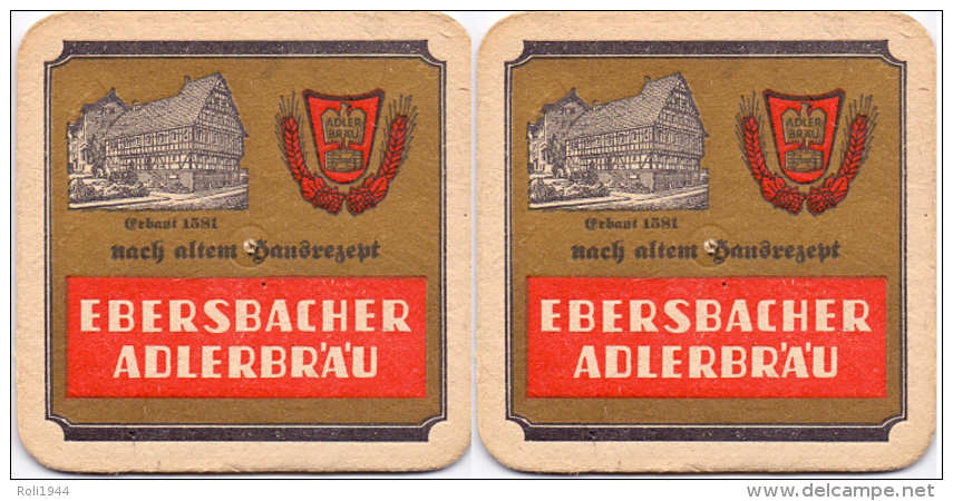 #D137-018 Viltje Ebersbacher Adlerbräu - Sous-bocks