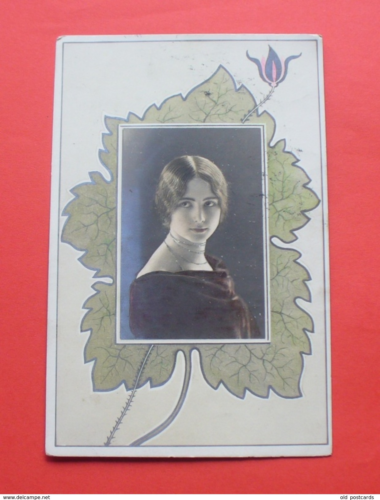 Ca. 1900 (1909) - Woman, Art Nouveau --- Femme , Secession Jugendstil --- 180 - 1900-1949