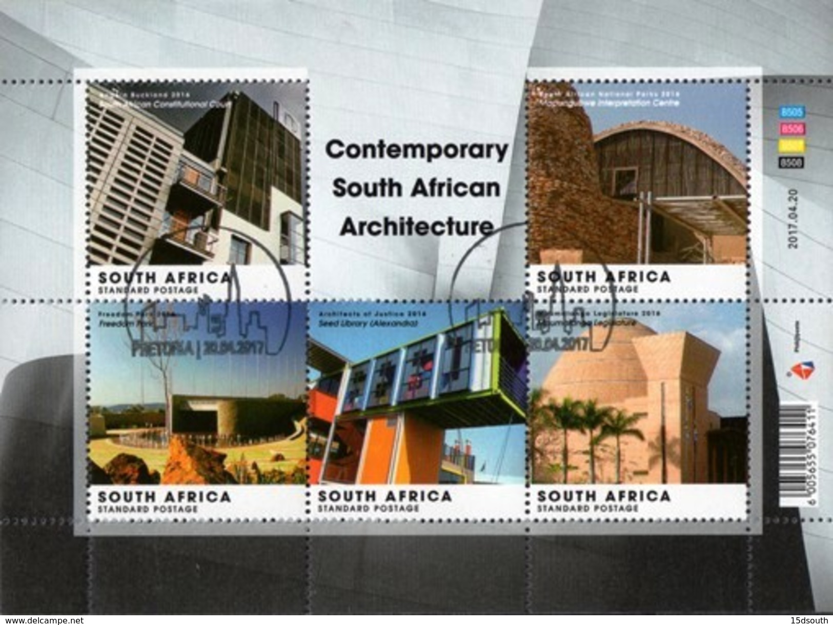 South Africa - 2017 Contemporary South African Architecture Sheet (o) - Usati