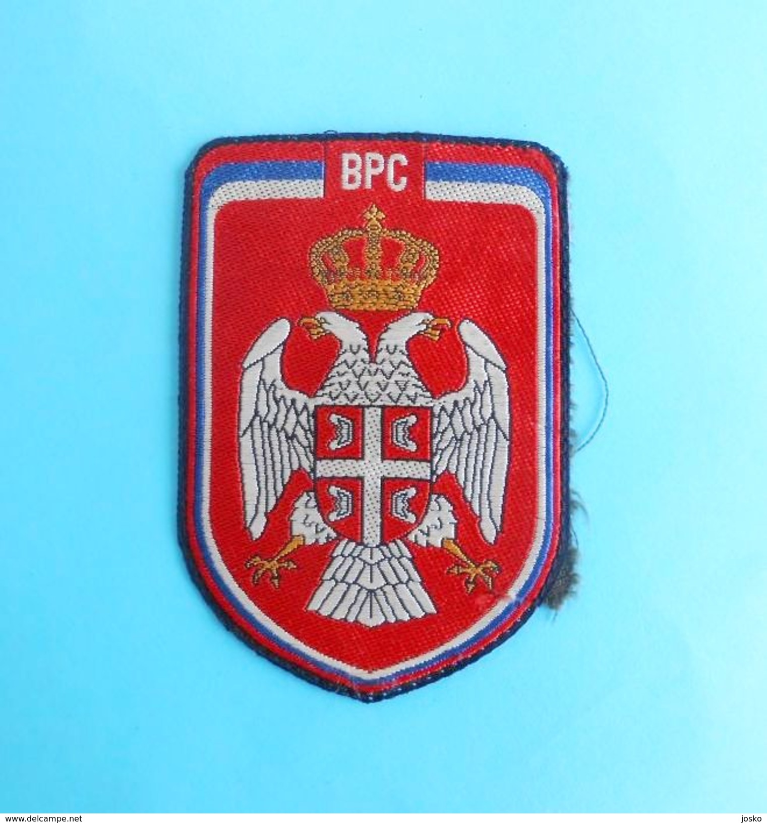 BOSNIAN SERB ARMY Banja Luka - Old Rare Patch (Bosnia - Republika Srpska) Bosnie Serbe Armee Chetnik Serbia Republica S. - Other & Unclassified