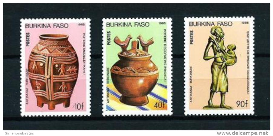 Burkina Faso  N&ordm; Yvert  682/4  En Nuevo - Burkina Faso (1984-...)