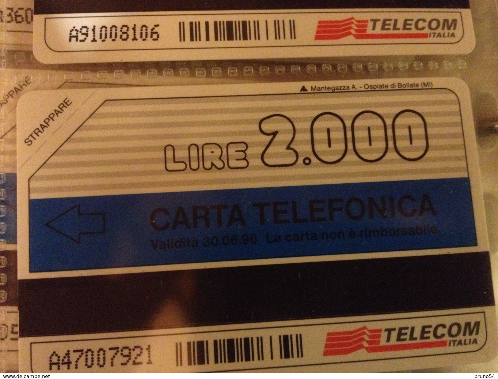 Scheda Telefonica Golden 227 Nuova Lufthansa Da Lire 2000 Tiratura 11.000 - Private Riedizioni