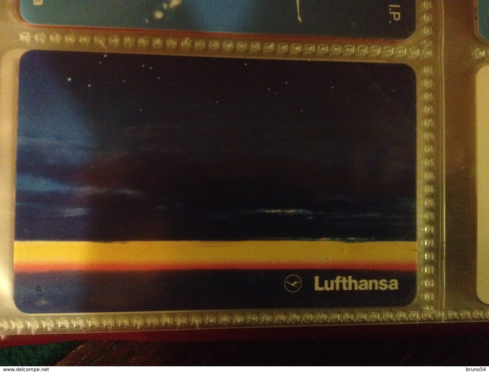 Scheda Telefonica Golden 229 Nuova Lufthansa Cielo Da Lire 10.000  Tiratura 12.000 - Privadas Reediciones