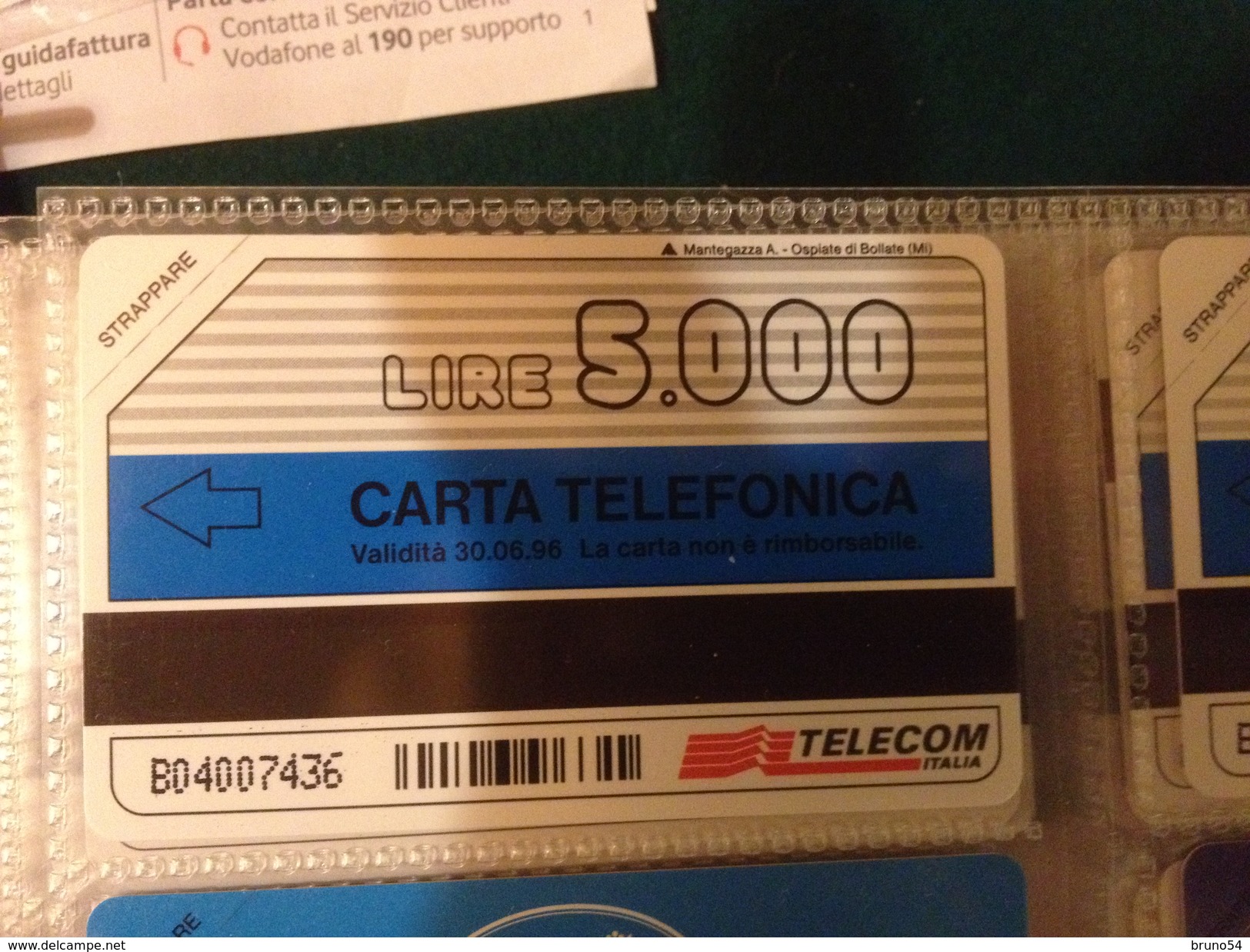 Scheda Telefonica Golden 232  Emo Hannover   Nuova  Da Lire 2000 Tiratura 12.000 - Private Riedizioni