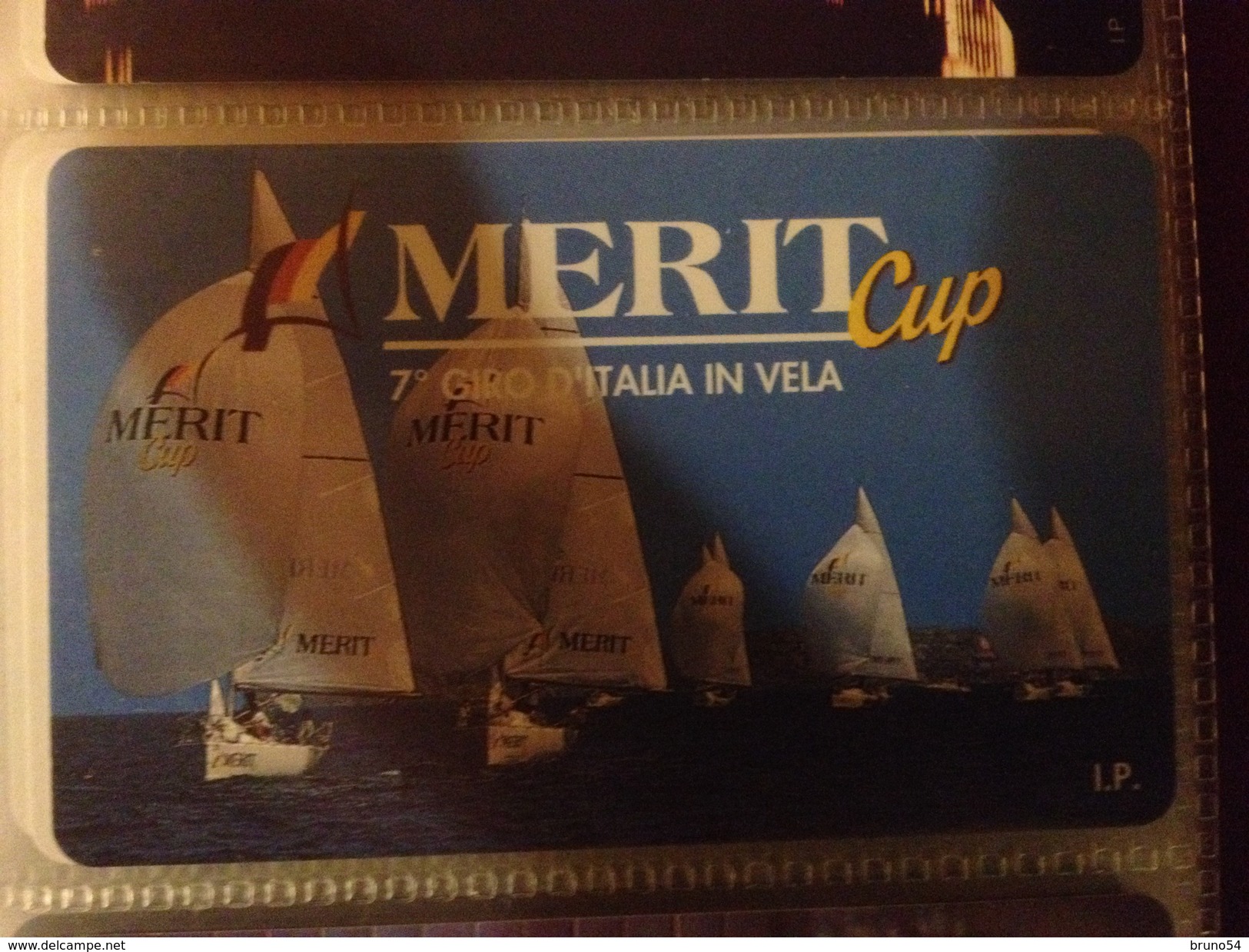 Scheda Telefonica Golden 244 Nuova Da Lire 2000 Merit Cup Regata Vele 7 Giro D'Italia Agosto 1995 Tiratura 12.000 - Private Riedizioni