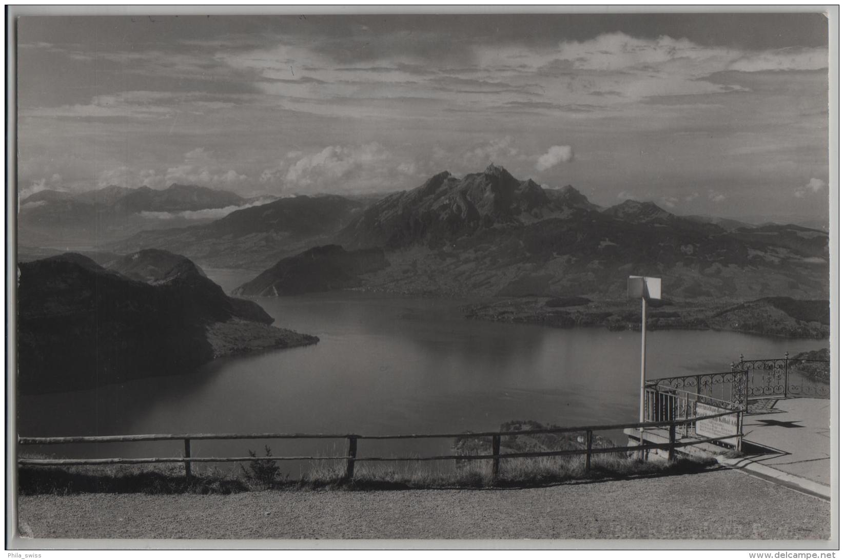 Rigi- Känzli - Blick Auf Pilatus Und Bürgenstock - Photo: Keller - Sonstige & Ohne Zuordnung