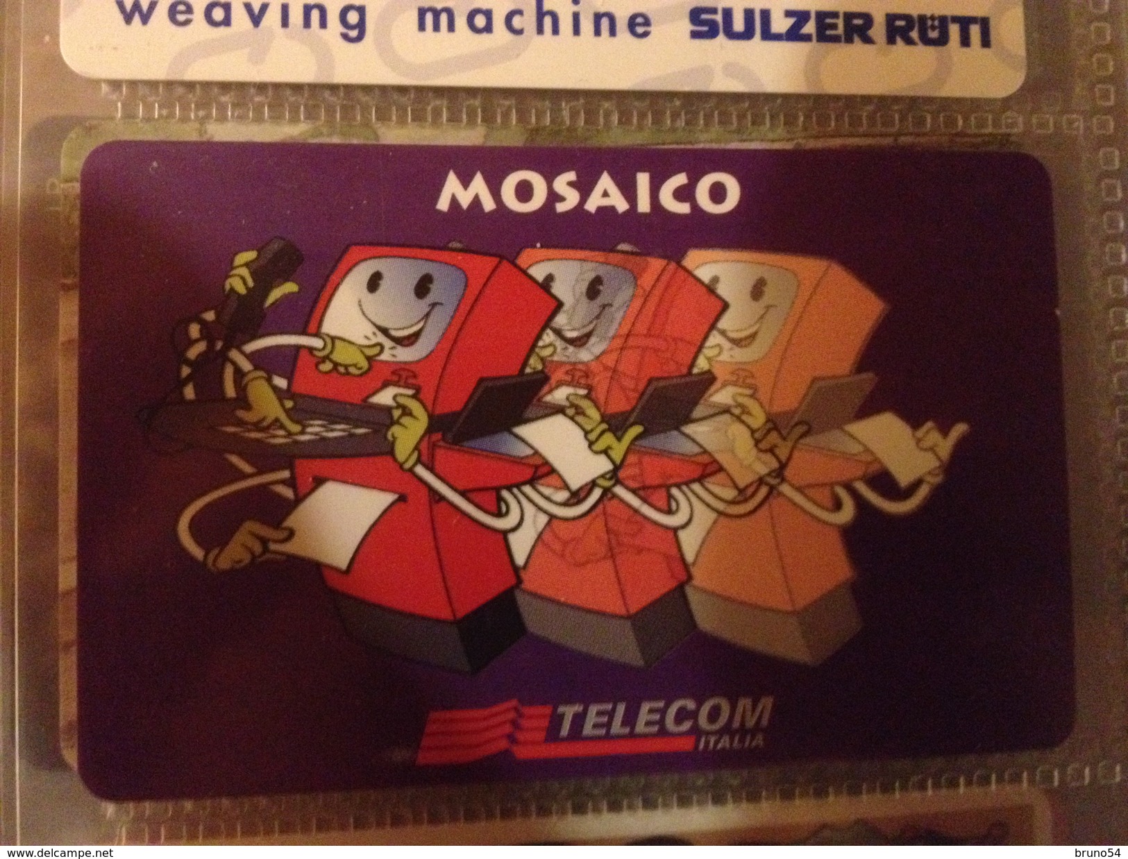Scheda Telefonica Golden 252 Nuova Da Lire 2000 Mosaico Telecom Tiratura 21.000 - Private TK - Reprints