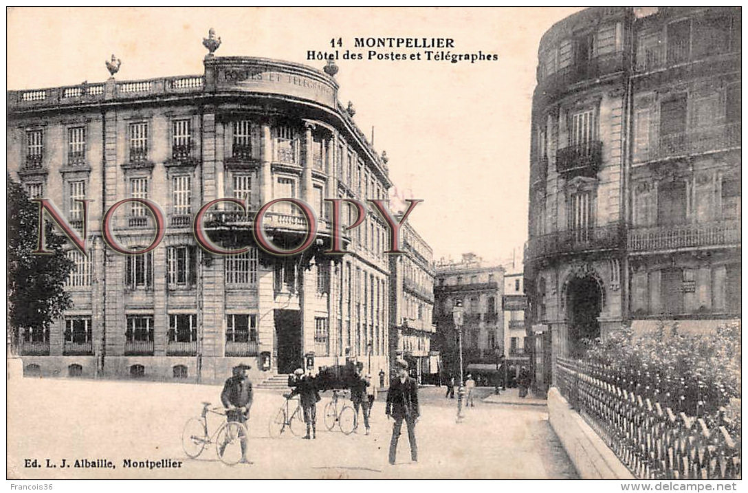 34 - Montpellier - Hôtel Des Postes Et Télégraphes - Montpellier
