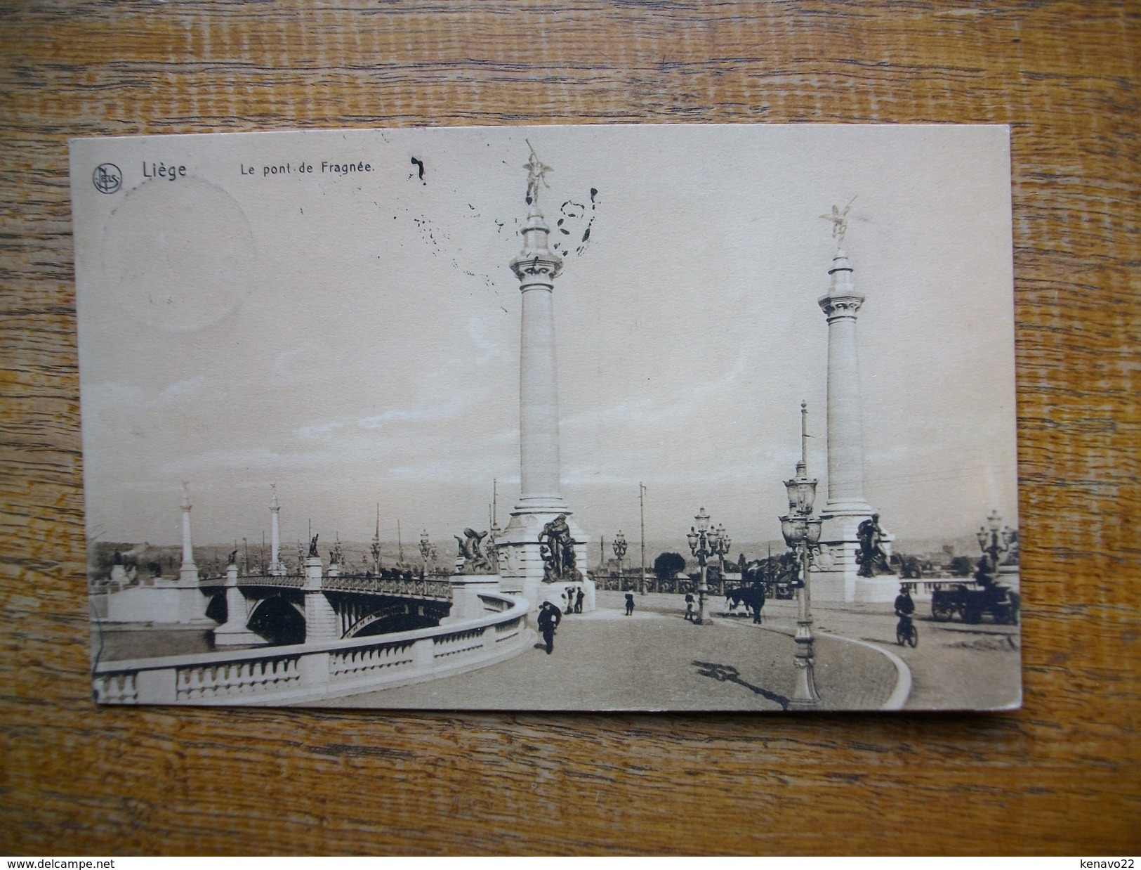 Belgique , Liège , Le Pont De Fragnée "" Beau Petit Timbre "" - Liege