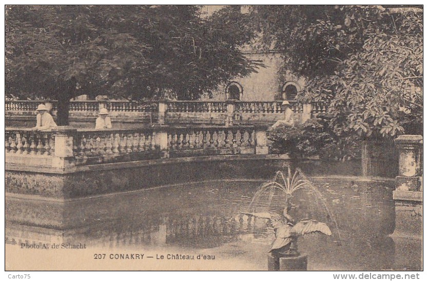 Guinée - Jardin Château D'Eau - 1932 - Guinée