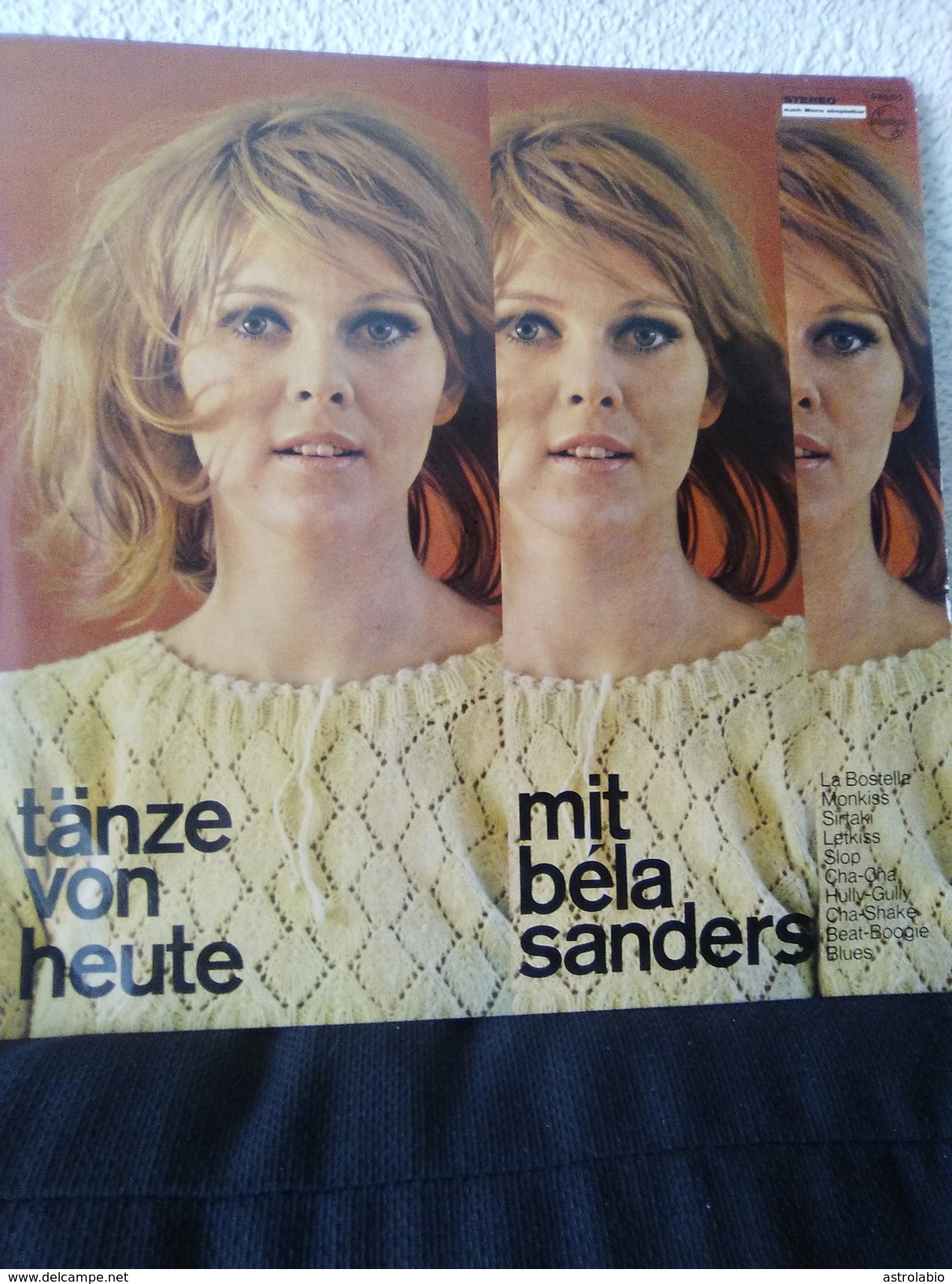 " Tänze Von Heute. Mit Bela Sanders " Disque Vinyle 33 Tours - Otros - Canción Alemana