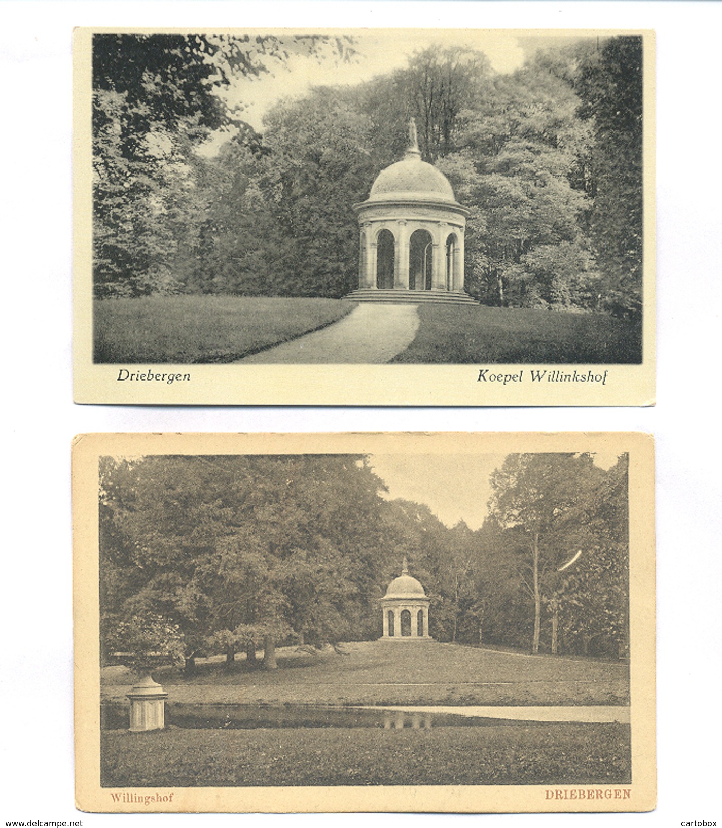 Driebergen, 2 X Koepel Willinkshof (Zeist) (2 X Scan) - Driebergen – Rijsenburg