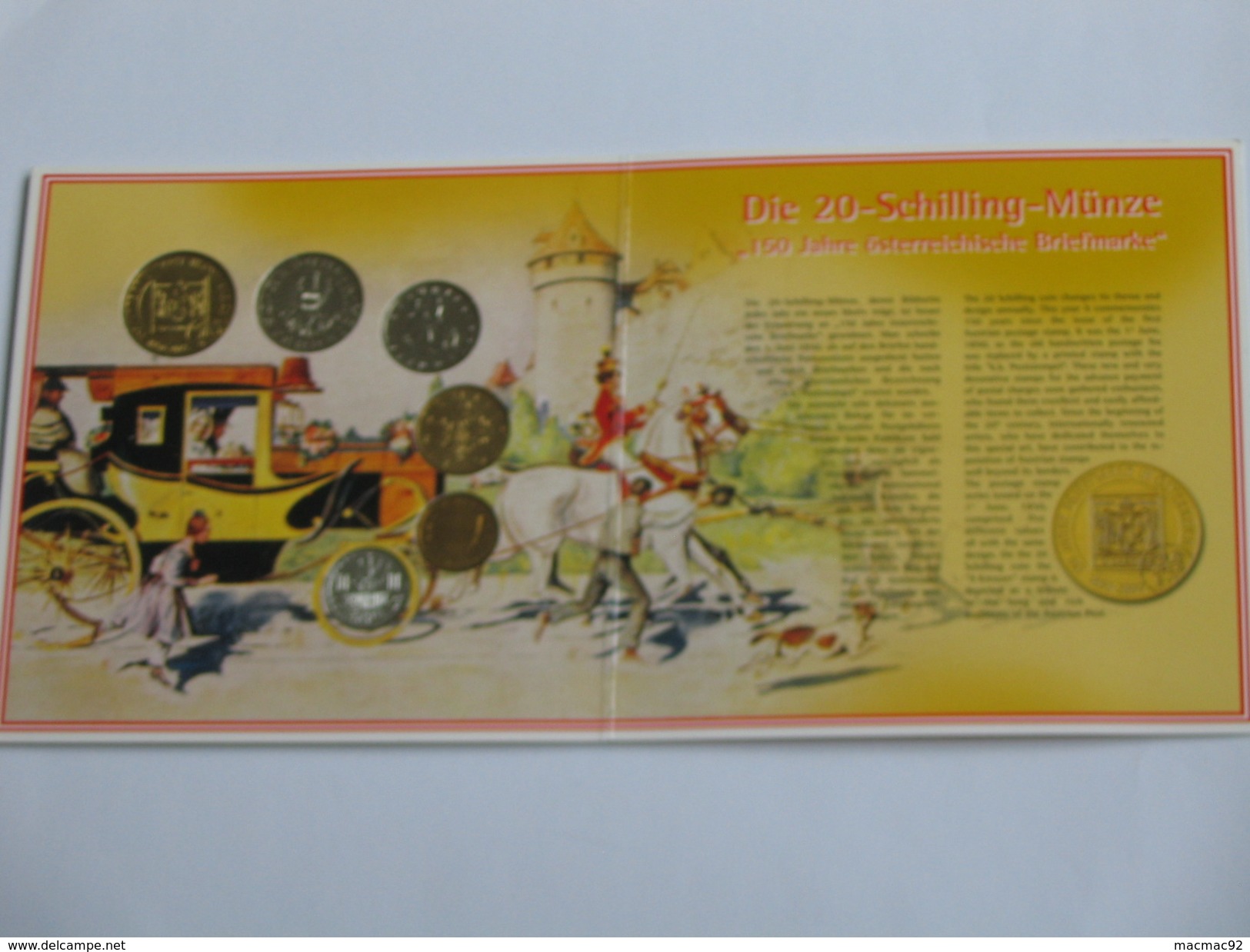 Coffret FDC 2000 AUTRICHE Austrian Coin Set - Kleinmünzensatz Der Republik Osterreich  ***** EN ACHAT IMMEDIAT **** - Autriche