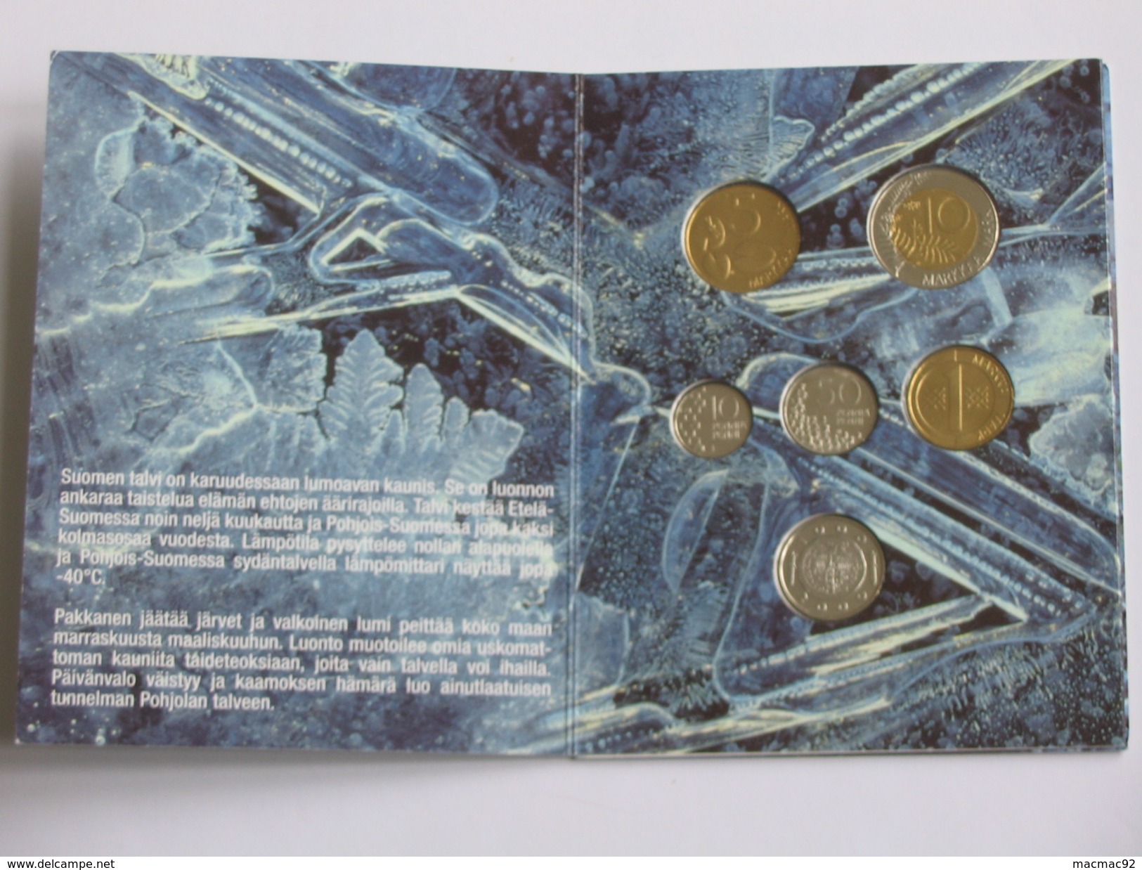 Coffret FDC FINLANDE 2000 -RAHASARJA - Myntserie Münzserie Coinage - Suomi Finland  **** EN ACHAT IMMEDIAT **** - Finlande