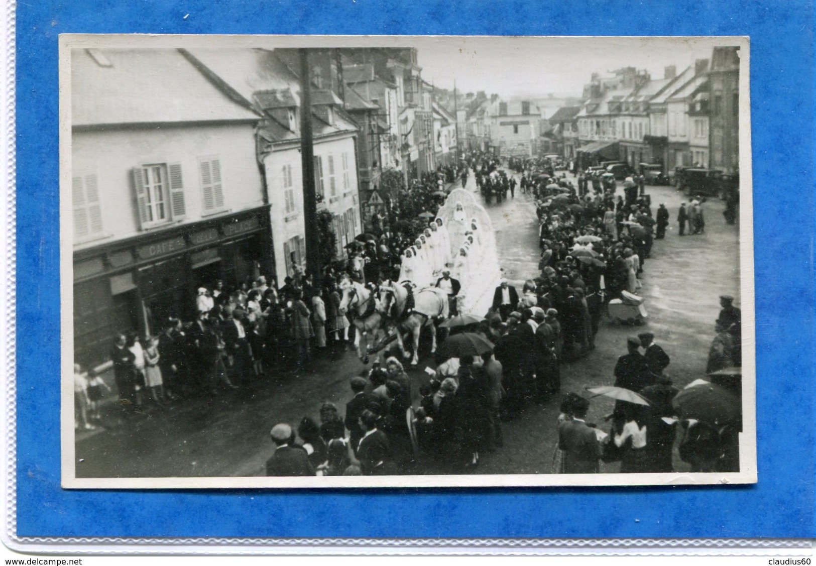 80  .CONTY  ,  Cavalcade  .Lot  De  4   Photos  . - Lieux