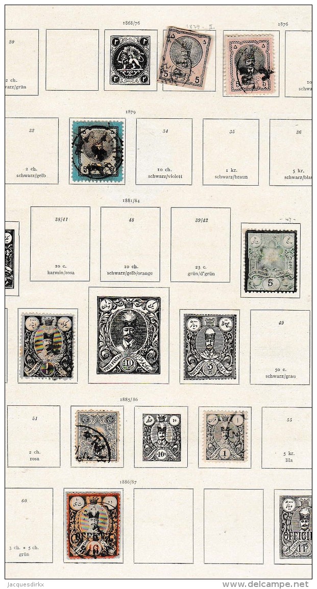 Iran     Page With Stamps - Iran