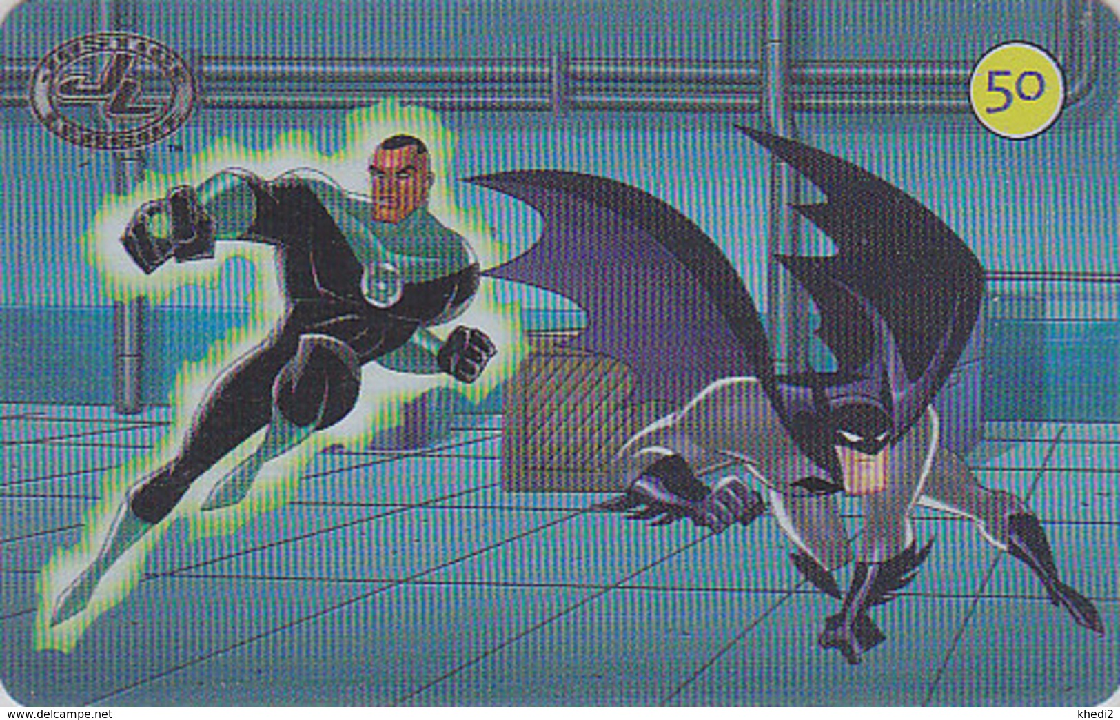 Télécarte Brésil - SUPERMAN & BATMAN - Manga Cinema Bat - JUSTICE LEAGUE Movie Anime Phonecard Kino Telefonkarte - 7984 - Kino