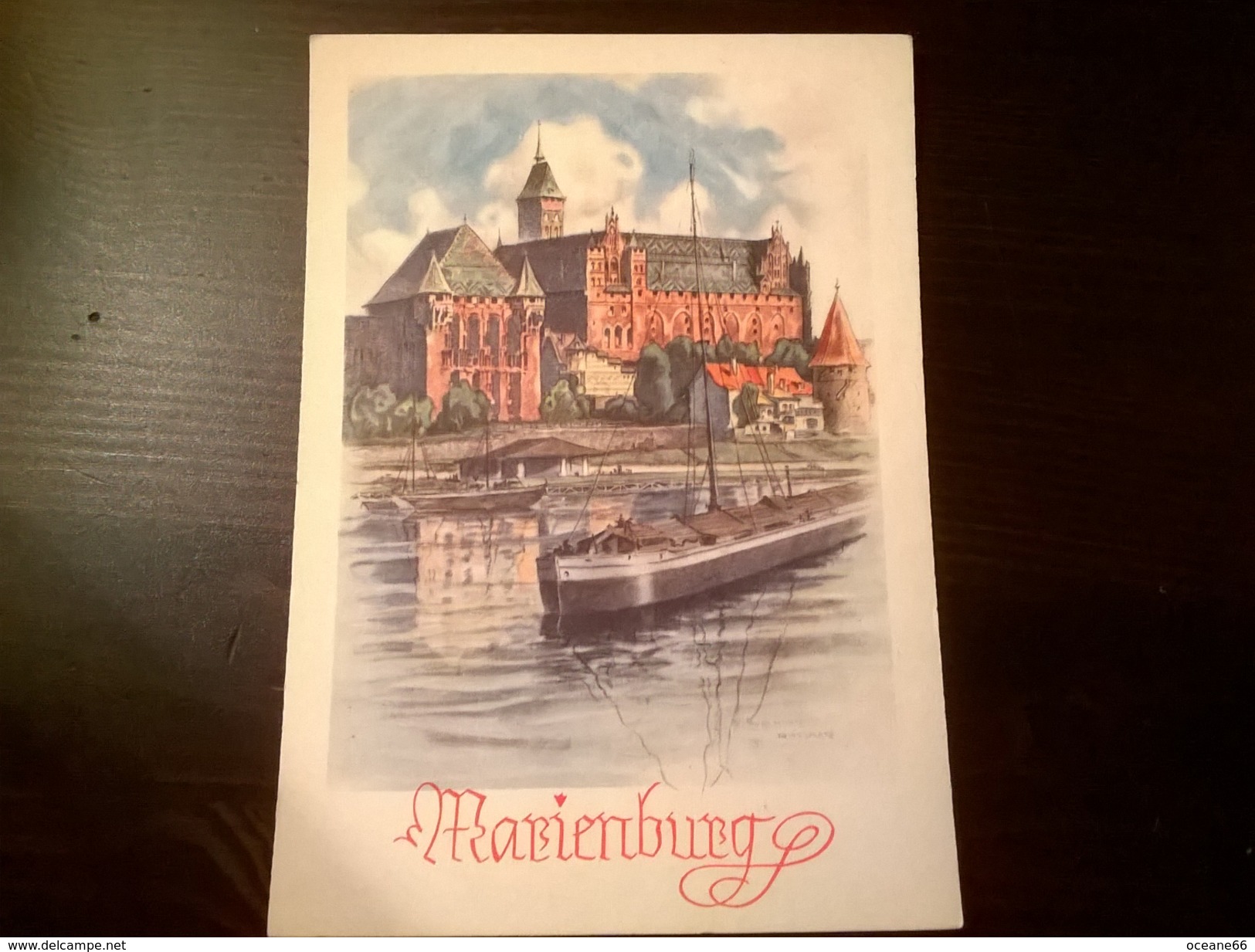 D- Marienburg Deutsche Städtebilder F/0958 - Westpreussen