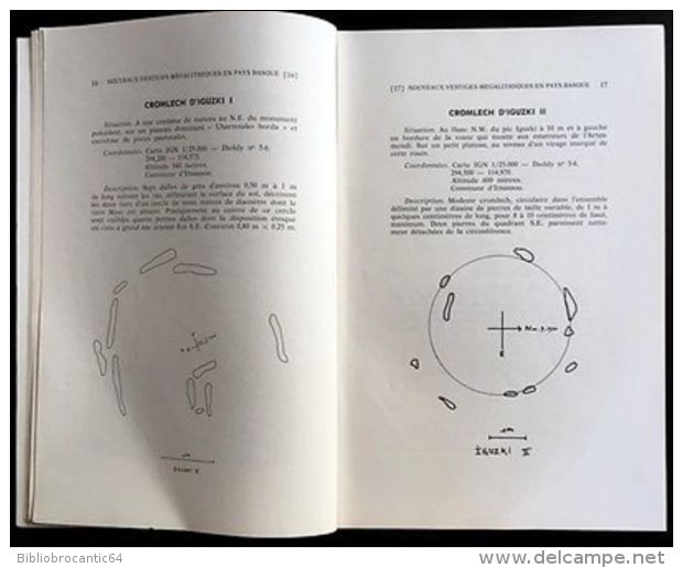 Bulletin Du MUSEE BASQUE N°55/3°1972 < NOUVEAUX VESTIGES MEGALITHIQUES EN PAYS BASQUE (II) Etc... - Pays Basque