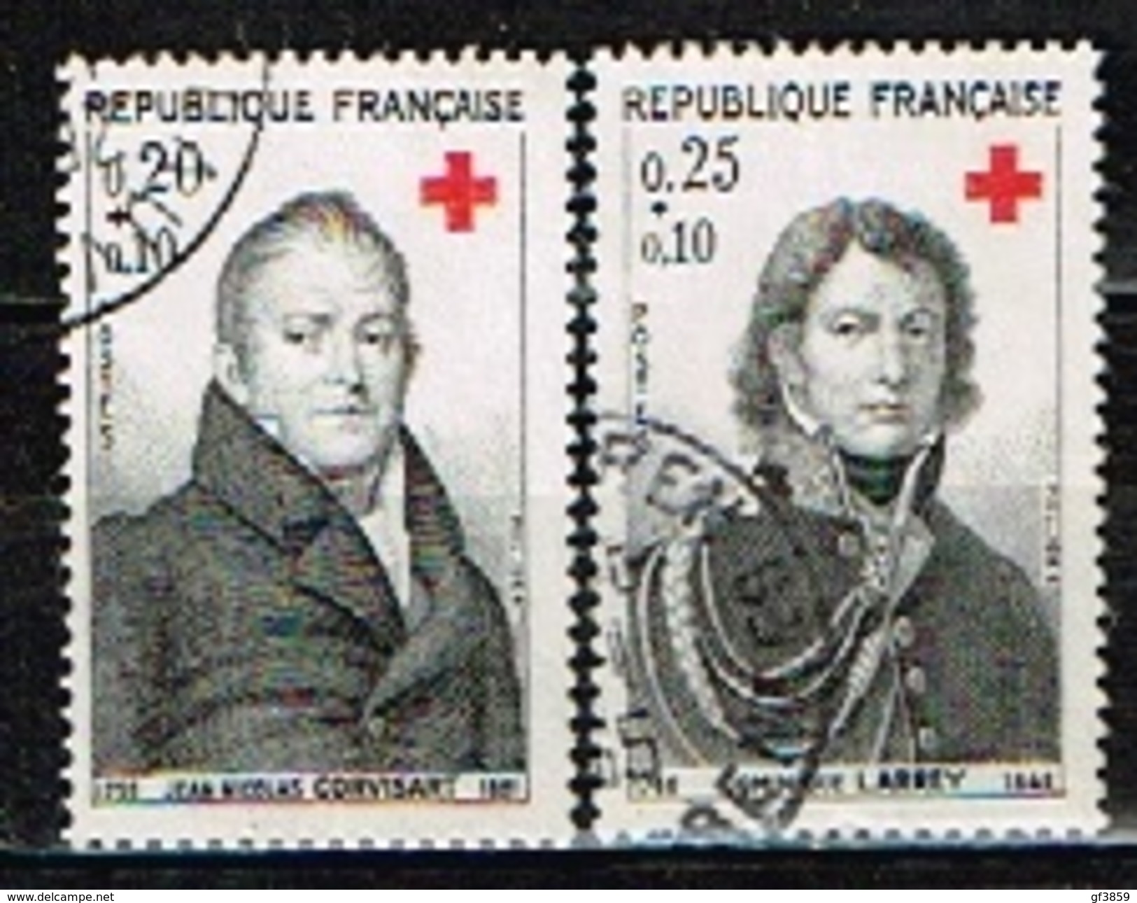 FRANCE /Oblitérés/Used/1964 - Au Profit De La Croix Rouge - Used Stamps