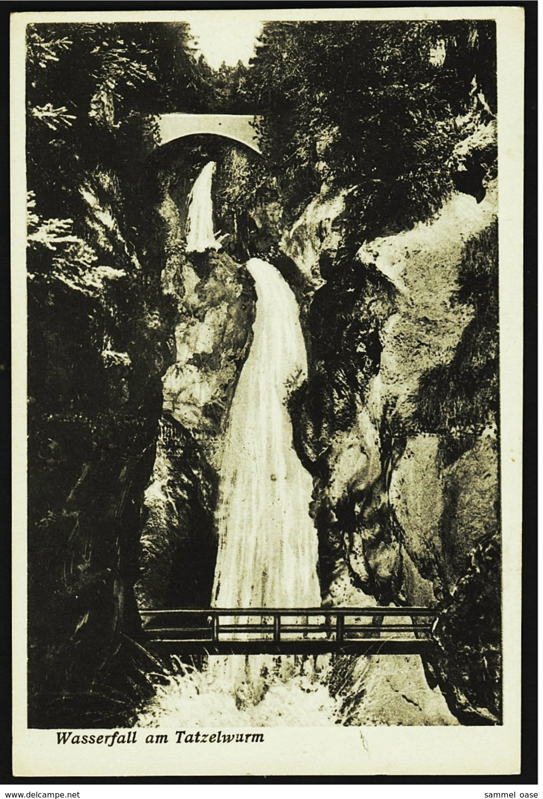 Wasserfall Am Tatzelwurm  -  Ansichtskarte Ca.1925    (7223) - Miesbach