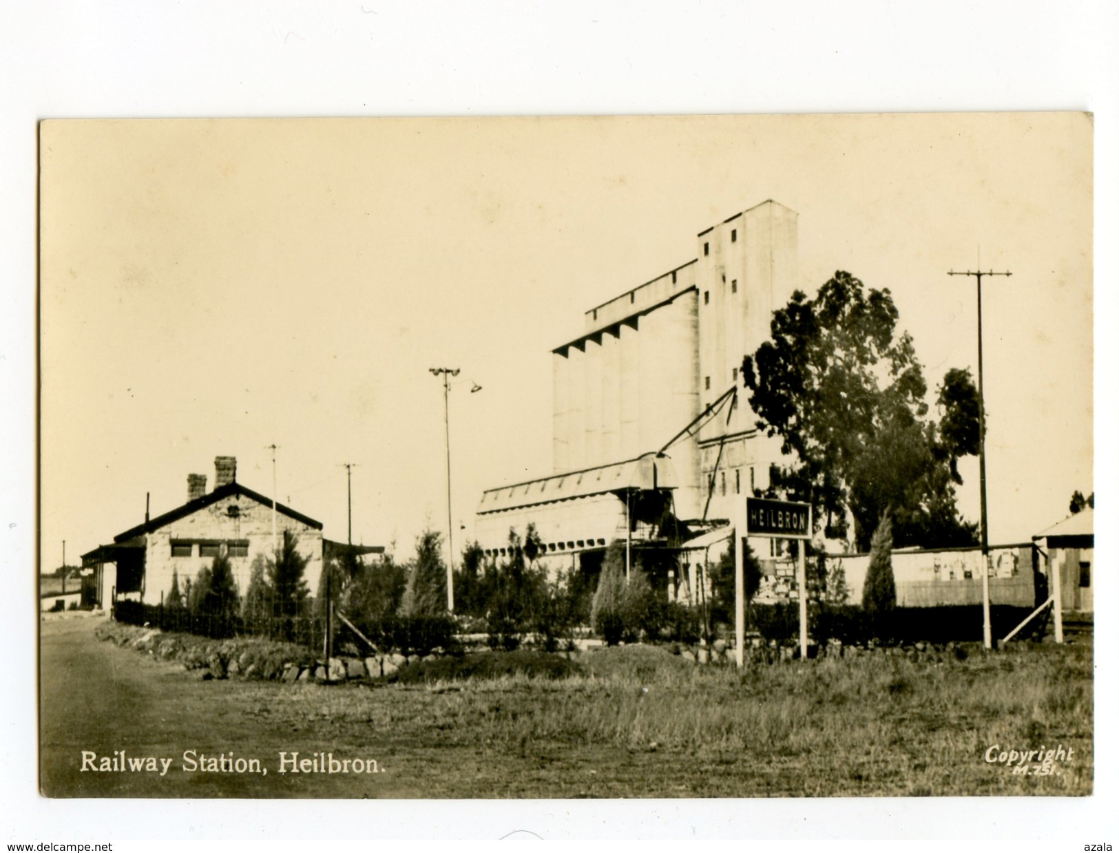 A 19783   -   Heilbron  -  Railway Station  -  Photocarte  -  South Africa - Zuid-Afrika