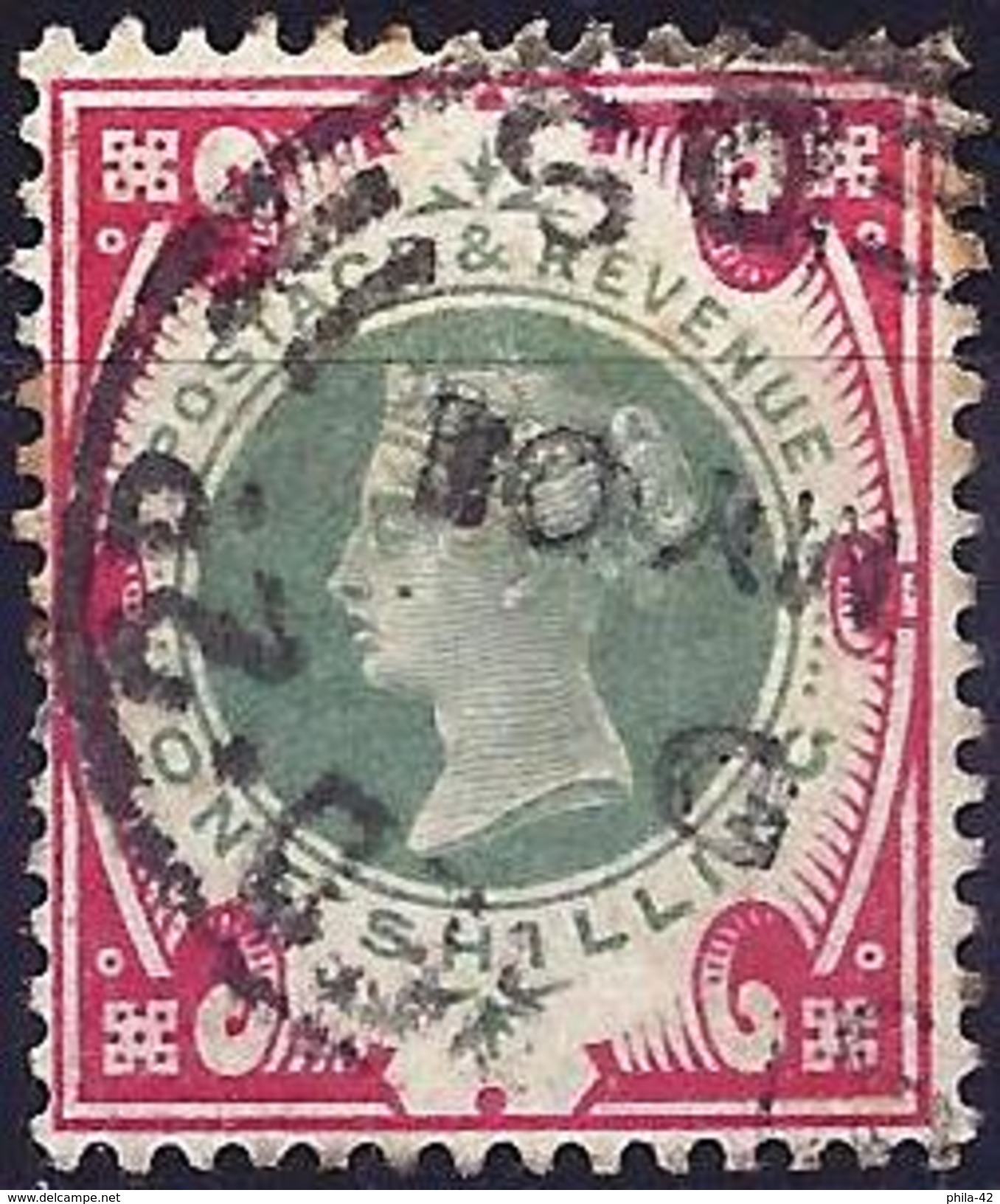 Great Britain 1900 - Queen Victoria - Jubilee ( Mi 101 - YT 104 ) - Oblitérés