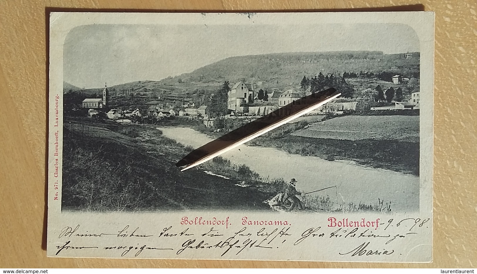 BOLLENDORF - Panorama 1898, Cachet Luxembourg Et Speyer - Autres & Non Classés