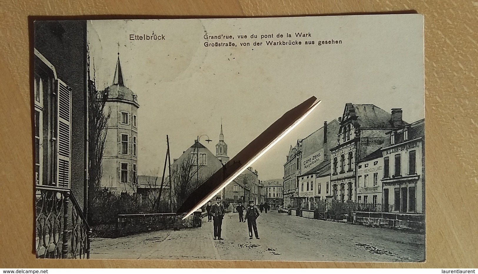 ETTELBRUCK - Grand Rue, Vue Du Pont De La Wark - 1910 - Ettelbruck