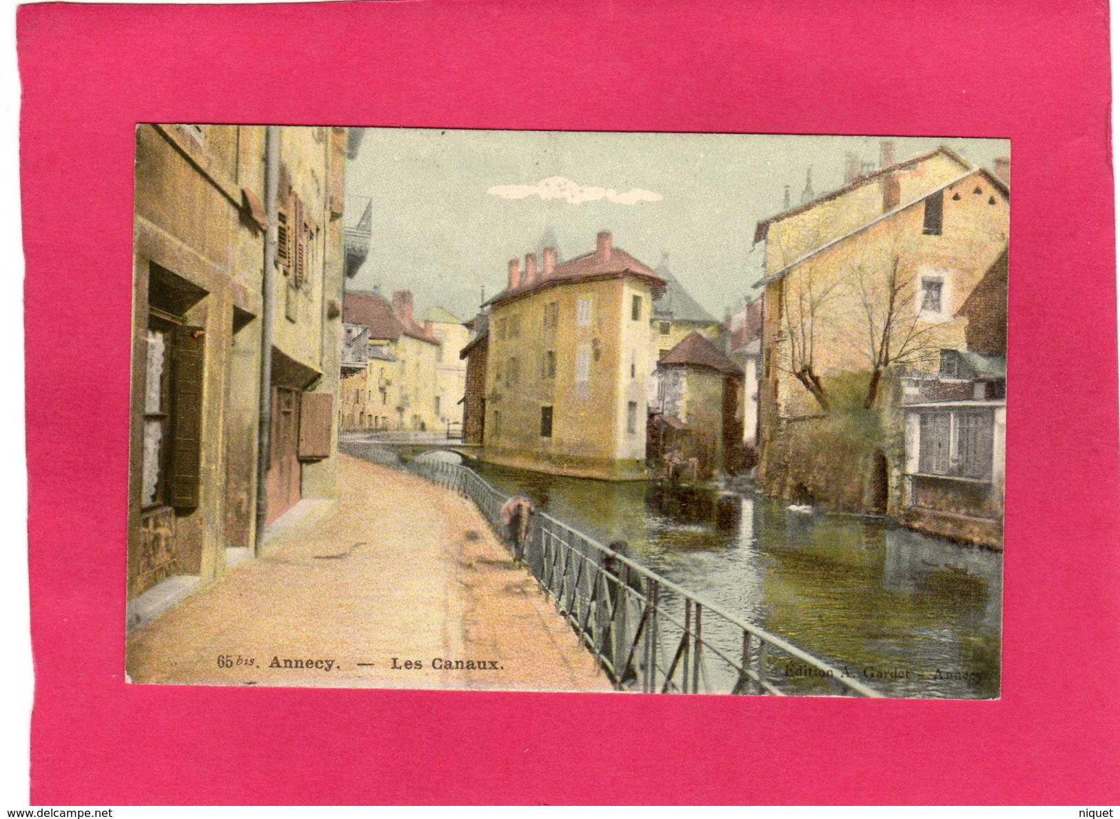 74 HAUTE SAVOIE, ANNECY, Les Canaux, 1905 - Annecy