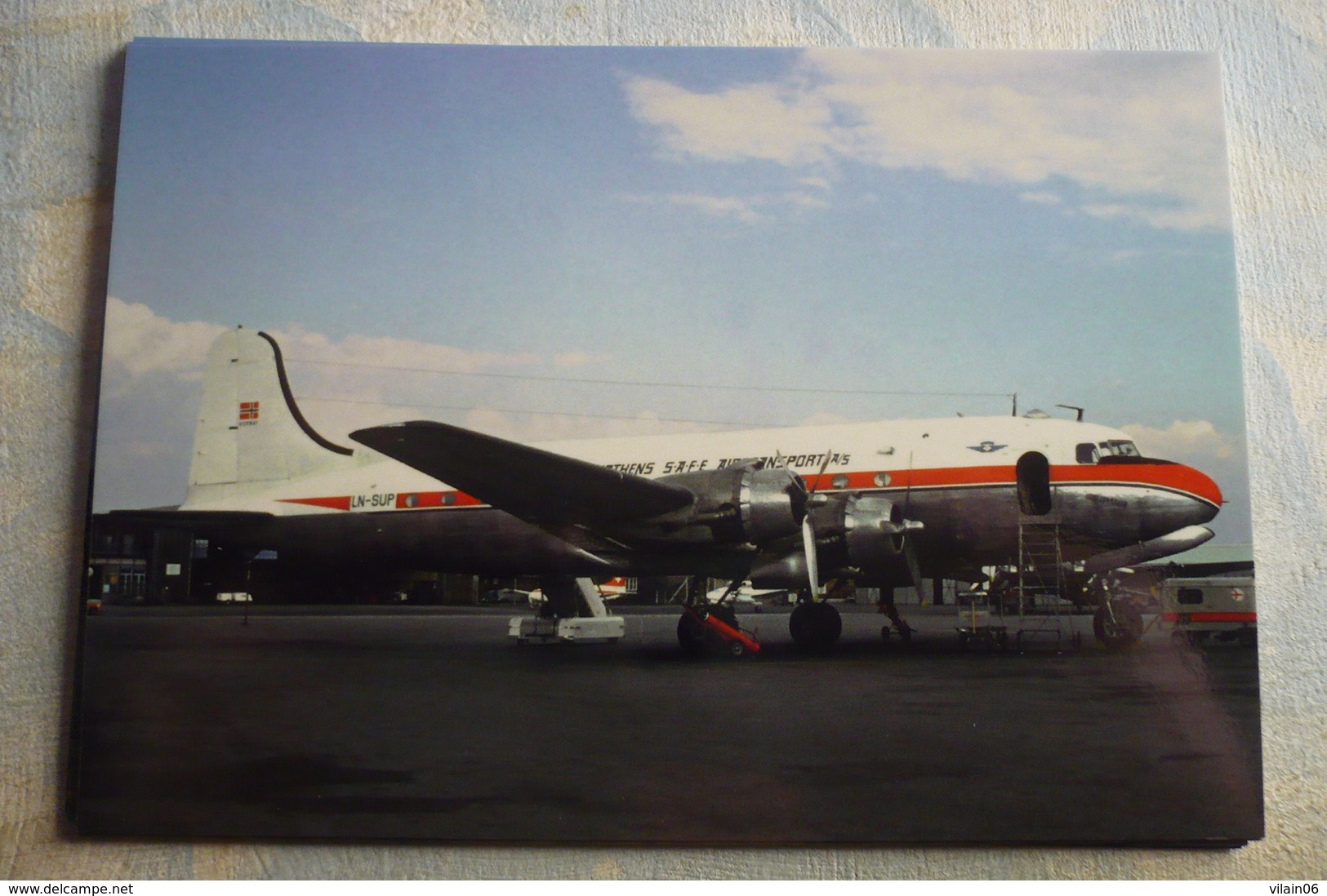 BRATHEENS SAFE  DC 4  LN SUP    BASEL-MULHOUSE AIRPORT 1963 - 1946-....: Moderne