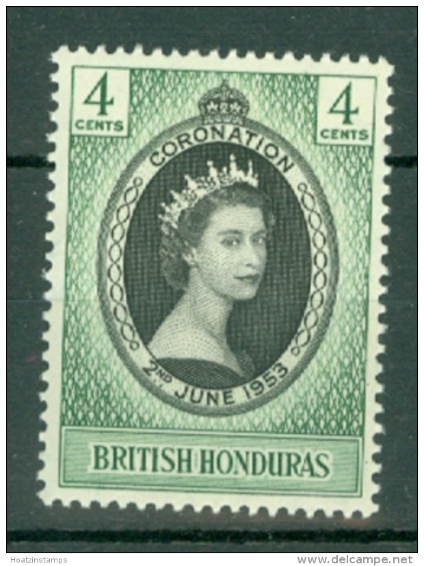 British Honduras: 1953   Coronation    MH - British Honduras (...-1970)