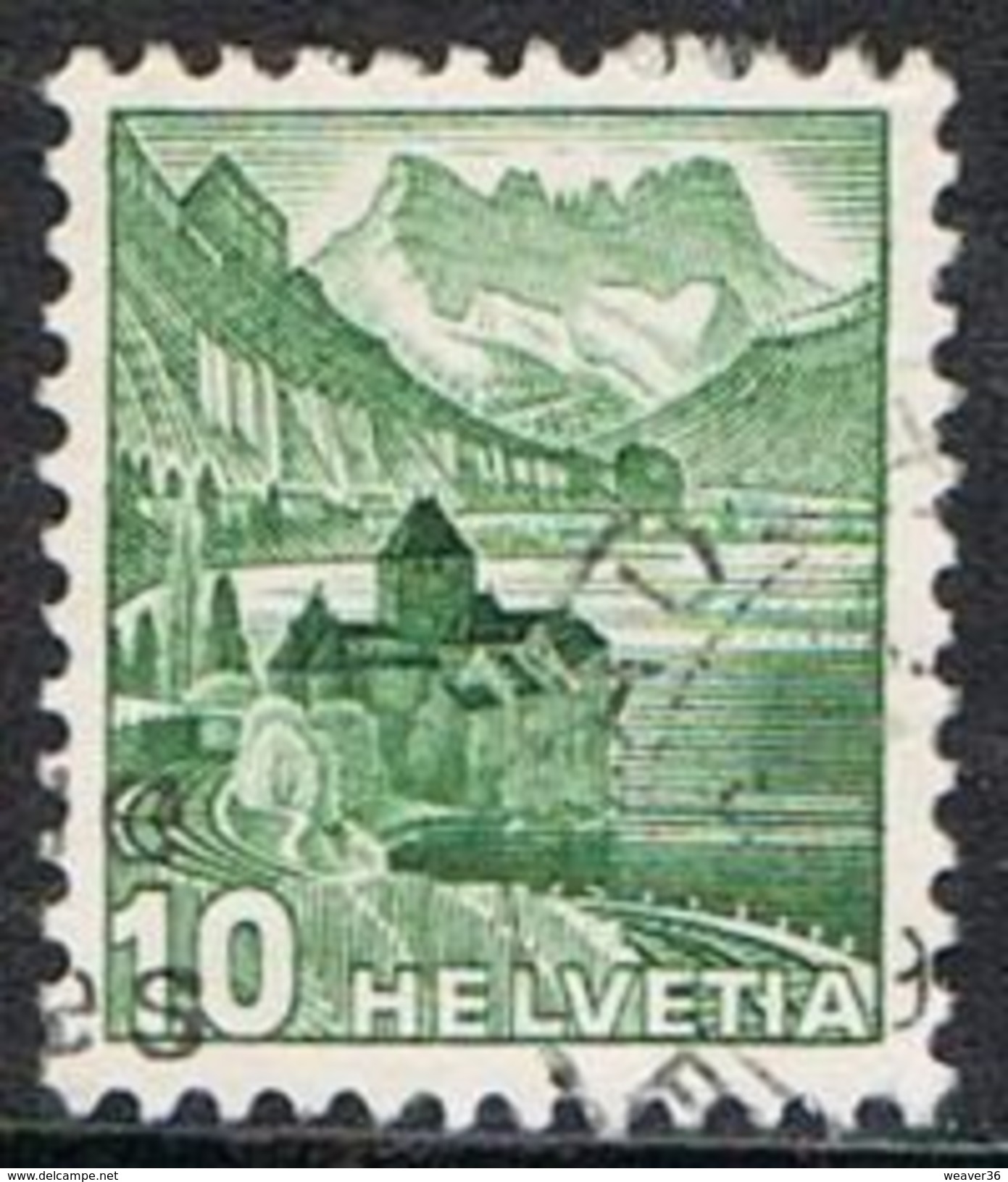 Switzerland SG490 1948 Definitive 10c Good/fine Used [17/15811/7D] - Used Stamps