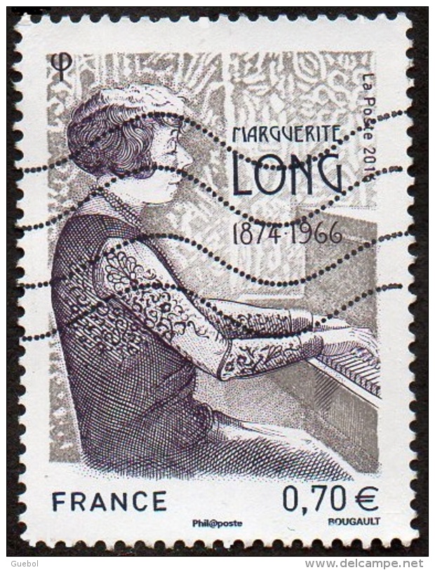 France Oblitération Moderne N° 5032 - Pianiste - Marguerite LONG - Oblitérés