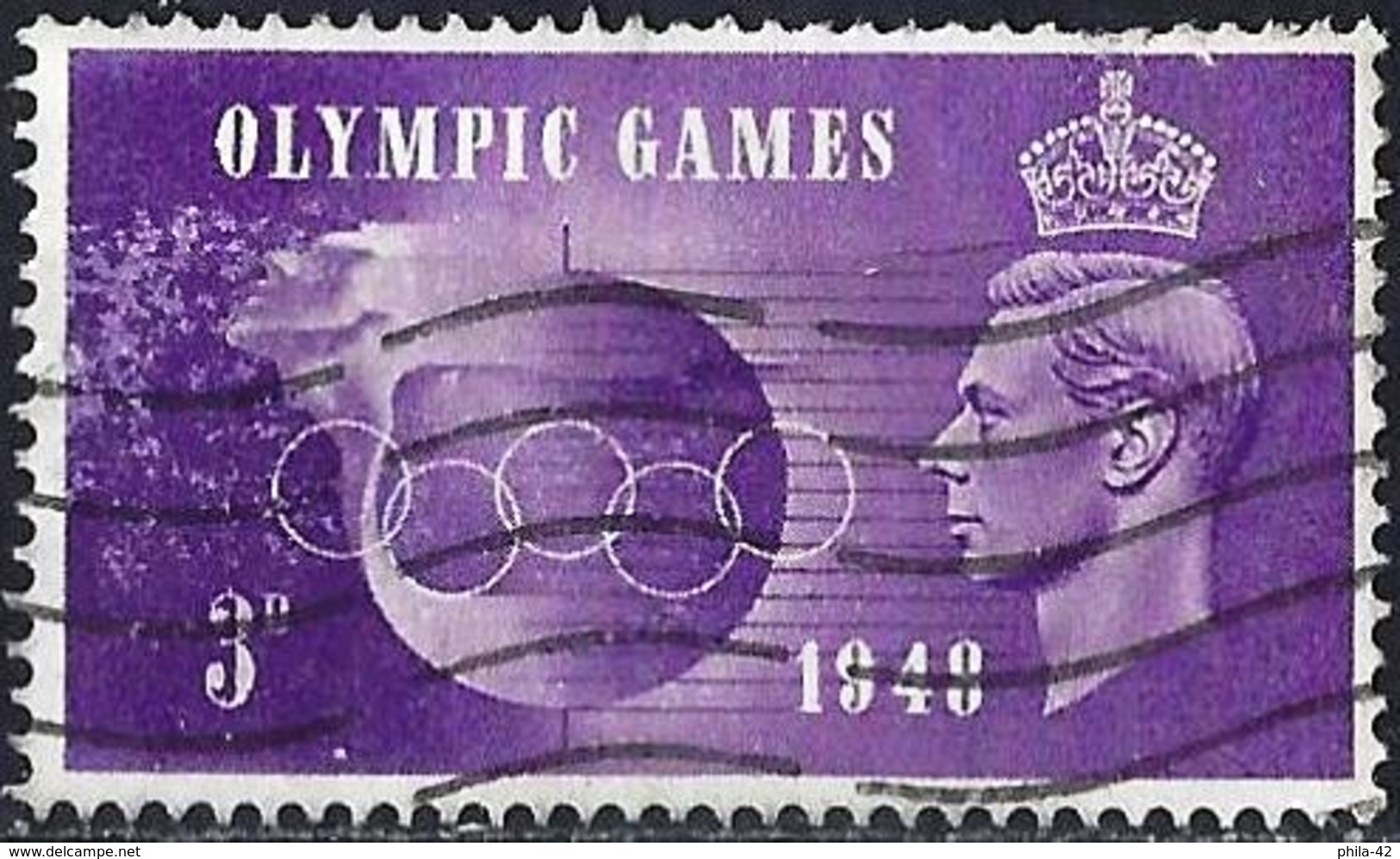 Great Britain 1948 - London Olympics ( Mi 238 - YT 242 ) - Summer 1948: London