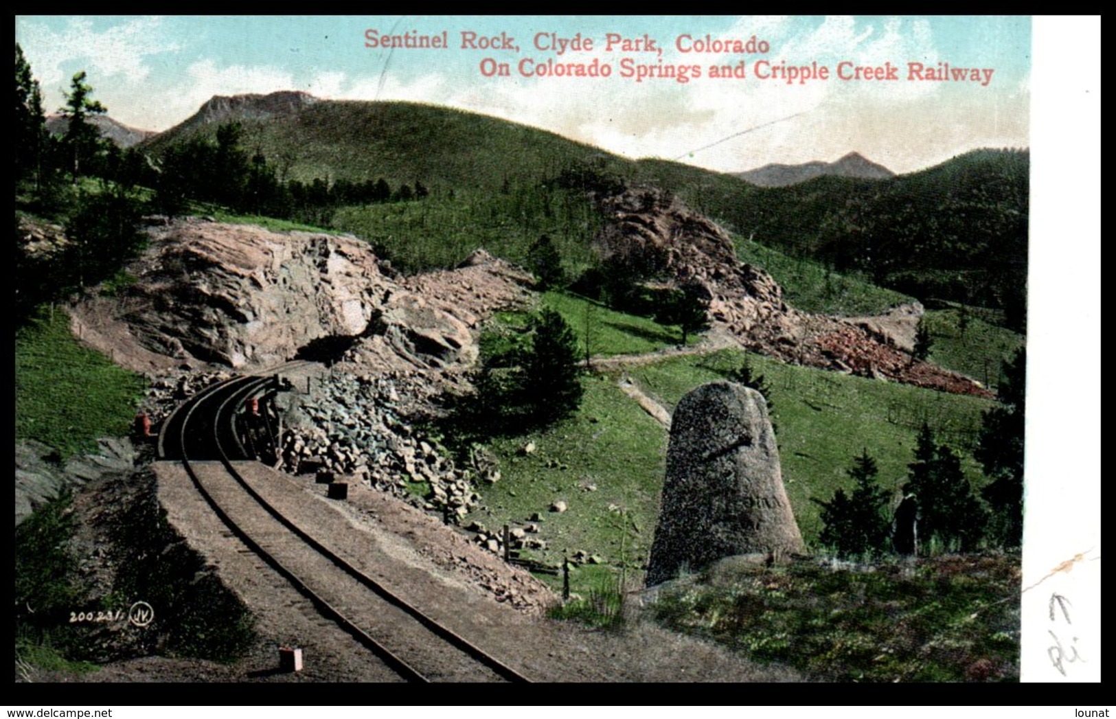 COLORADO - Sentinel Rock, Clyde Park, (pli) - Autres & Non Classés