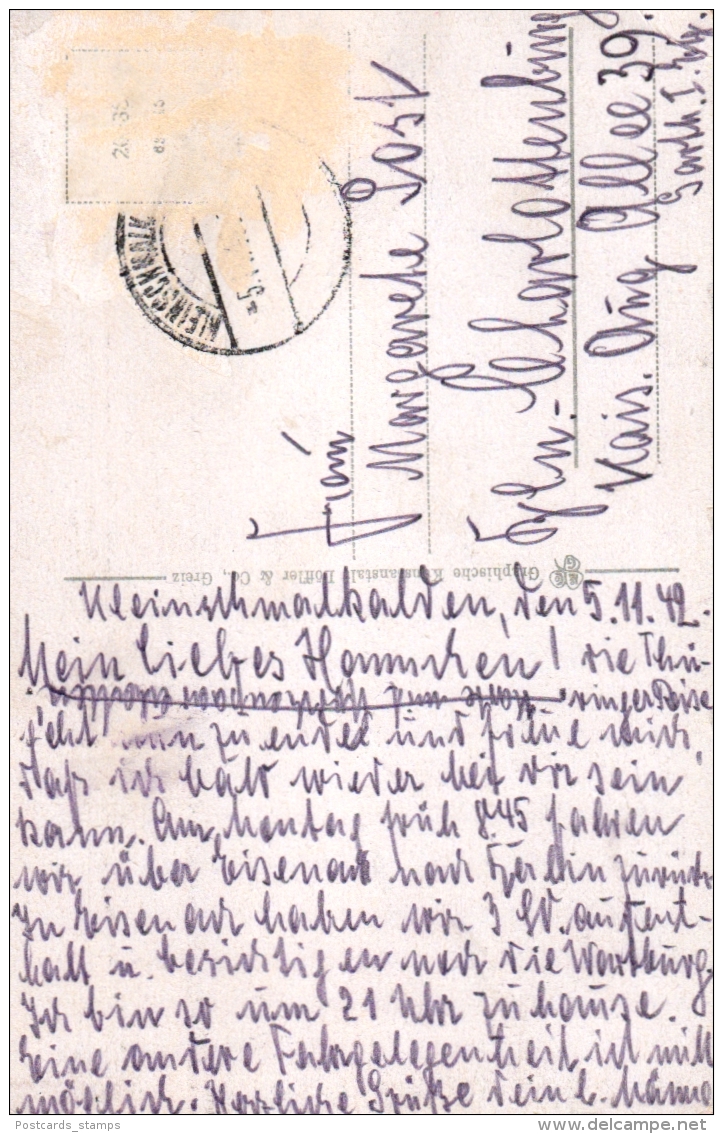 Kleinschmalkalden, Blick Vom Mühlbach, 1942 - Schmalkalden